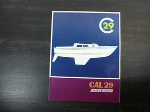 Cal 29 original factory sailboat brochure - Picture 1 of 3