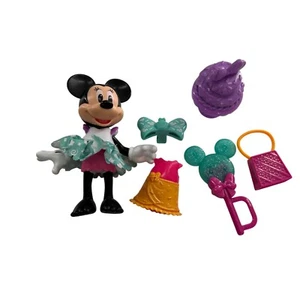Disney Minnie Mouse Fashion Doll With Accessories Fabulous Fashion 7 Piece b - Picture 1 of 6