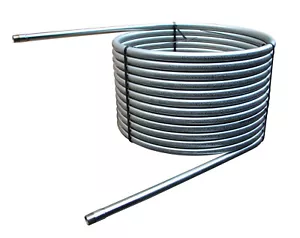 Edelstahl Spirale Edelstahlspirale Poolheizung Heizspirale Wärmetauscher 17,5 M - Bild 1 von 15
