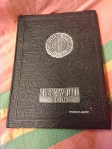 1930 INGLEWOOD HIGH SCHOOL YEARBOOK INGLEWOOD, CALIFORNIA    GREEN AND WHITE  - Picture 1 of 12