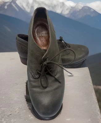 Zapatos Dansko Louise para mujer 37/6,5 cuero verde confort Oxford Derby Foto 1 de 4