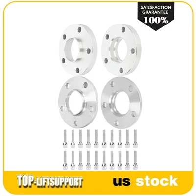 (2) 10mm & (2) 20mm 5x120 Wheel Spacers M12x1.5 For BMW 525i 525xi 528i E60 E61 Foto 1 de 4