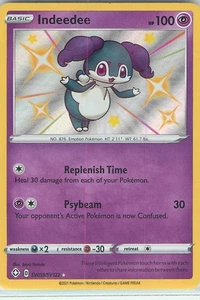 Indeedee - SV059/SV122 - Pokemon Karte Shining Fates SWSH Shiny Rare - NM 1 - Bild 1 von 2