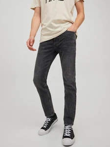 JACK&JONES Herren Jeans Slim Straight-Fit dunkel JJITIM JJORIGINAL CJ 915 SN - Picture 1 of 7