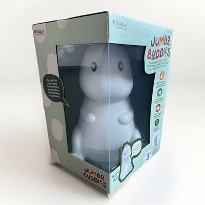 Jumbo Buddies 12” Dino Iluminado Exprimible Luz Nocturna Cambio de Color Lámpara Dippy Foto 1 de 4