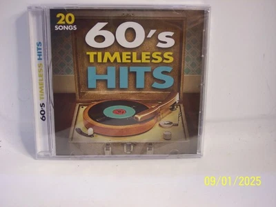 60's Timeless Hits CD - 20 Songs - BRAND NEW SEALED 2019 - Image 1 of 2