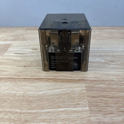 Yuco YC-GP-DPDT 50 Amp Power Relay Double Pole Double Throw Choose Coil Voltage - Image 1 of 3