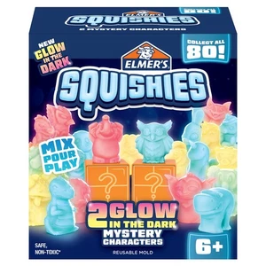 Elmer's Squishies Glow In The Dark Kit-Mystery Characters - 2195038 - Bild 1 von 2