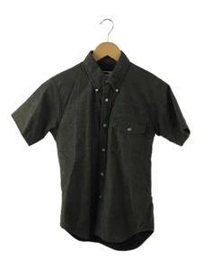 Engineered Garments Short Sleeve Cotton Shirt XS Gray #EK AEA - Picture 1 of 5