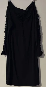 Women’s Shein Curve Off-shoulder Ribbed Dress w/ Cutout Neckline & Sleeves- 3XL - Picture 1 of 4