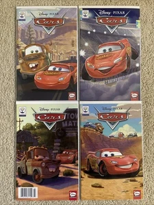 Disney Pixar Cars #1-4 serie completa 2016 Joe Books LTD lotto fumetti cartoni animati - Foto 1 di 5