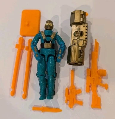 GI Joe Cobra Blue ASTRO VIPER V2 1993 ARAH Hasbro - Image 1 of 4
