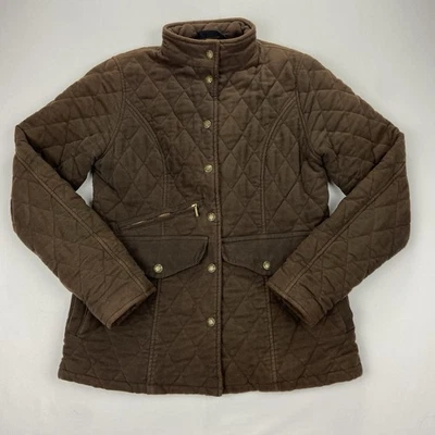 Filson Quilted Field Jacket Women's XS Brown Style 200B1 Cotton | Made in USA - Image 1 of 4