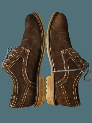 Замшевые туфли-оксфорды Hush Puppies HPO2 Flex Rohan ригби размер 10,5 ширина - Изображение 1 из 4