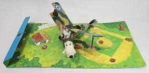 Juego de colección 1969 Mattel Liddle Kiddles Peanuts Snoopy Biplane Red Baron - Imagen 1 de 24