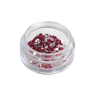 Star Nails Rubino Strass Swarovski Strass 1.5mm Nail Art Forniture Kit - Foto 1 di 1