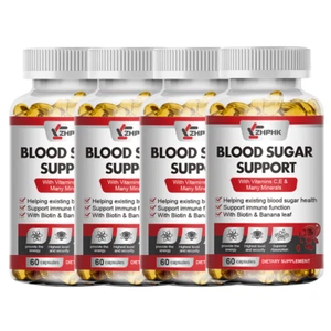 Blood Balance - Blood Sugar Support & Blood Pressure Health Complex Supplement - Picture 1 of 13