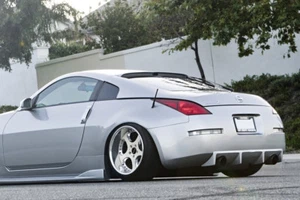 REAR DIFFUSER / BUMPER SPOILER / VALANCE COMPATIBLE WITH NISSAN 350Z 350 Z - Picture 1 of 8
