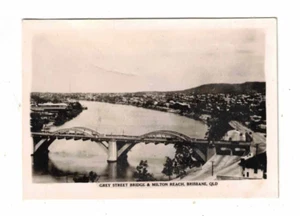 Vintage Photo - c1940s - Grey Street Bridge & Milton Reach, Brisbane. Qld. - Imagen 1 de 1