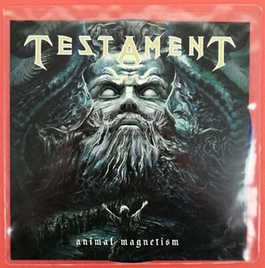 Testament - Animal Magnetism - Vinyl 7" - Single - Blue - Limited - 2013 - New - Picture 1 of 2