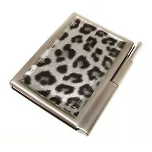 Leonardo Savannah Notizbuch & Stift Set mit Glasfront Silber - Bild 1 von 1