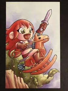 Red Sonja #2 COVER Dynamite Comics Poster 8x12 Agnes Gabowska - Picture 1 of 1