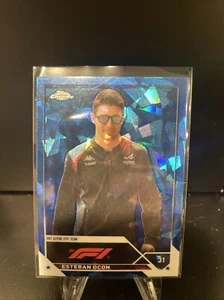 2023 Topps Chrome Formula 1 F1 Sapphire ESTEBAN OCON #30 - Bild 1 von 3