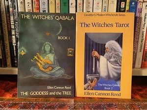 The Witches Qabala Books 1 & 2 by Ellen Cannon Reed - Foto 1 di 10