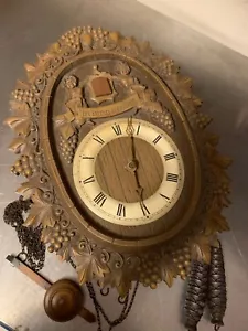 Reloj de pared único de cuco de Alemania Occidental - EO - Imagen 1 de 6