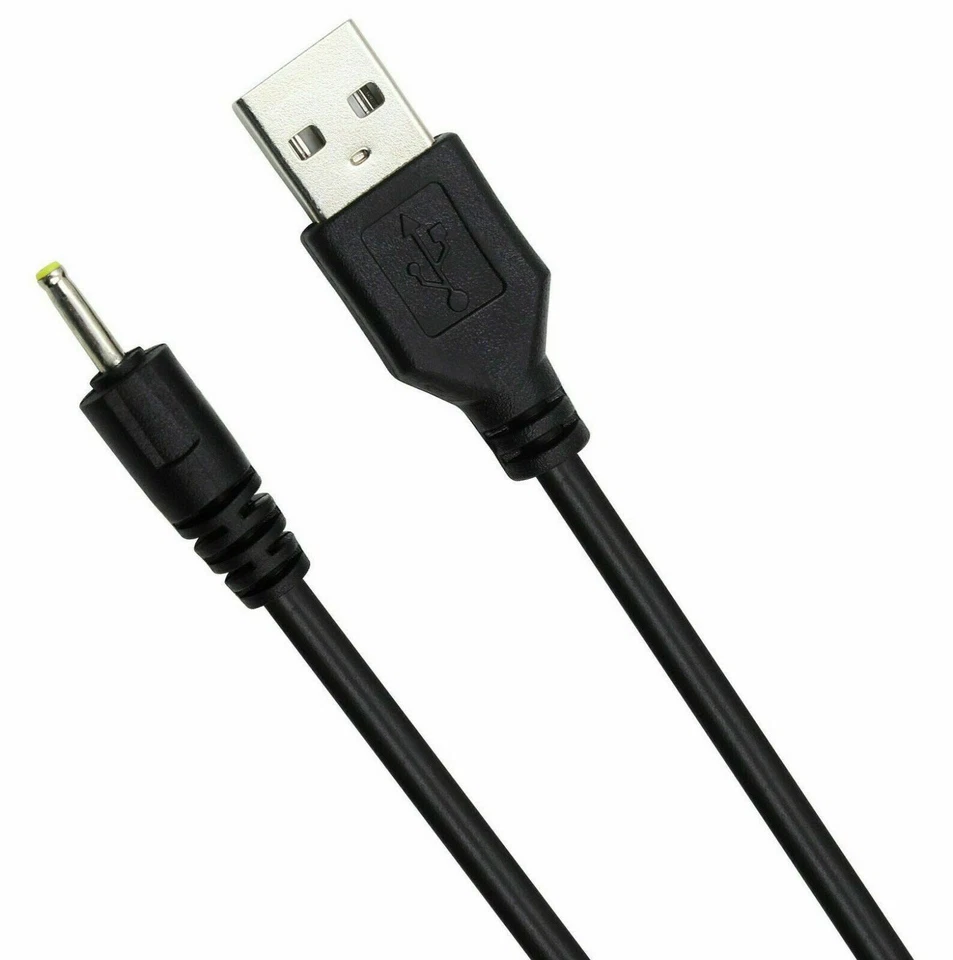 Premium USB DC Charging Charger Cable Lead Cord for Coby Kyros Tablet MID7055 - Image 1 of 3