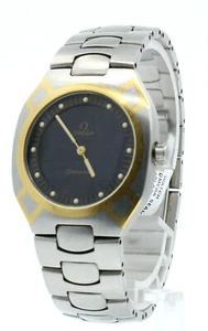 OMEGA SEAMASTER POLARIS MULTIFUNCTION STAINLESS STEEL 18K QUARTZ MEN'S WATCH - Picture 1 of 4