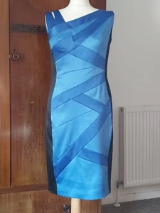 Sangria Dress Size Uk 10 Women Blue - Picture 1 of 10