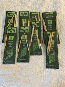 Lot of 8 Takumi Clover Bamboo Circular Knitting Needles Various Sizes - Picture 1 of 4