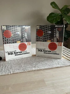 Microsoft SQL Server 2000 Standard Edition 228-00683 w 5 CAL- Factory Sealed (2) - Picture 1 of 7