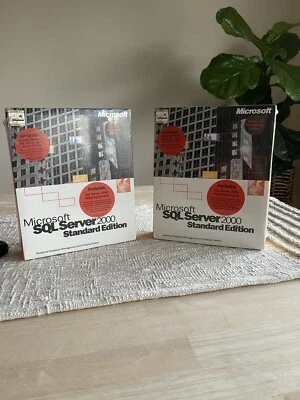 Microsoft SQL Server 2000 Standard Edition 228-00683 w 5 CAL- Factory Sealed (2) - Image 1 of 4