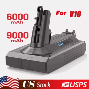 9000mAh 25.2V V10 Battery For Dyson V10 Replacement Battery Animal Absolute SV12 - Picture 1 of 16