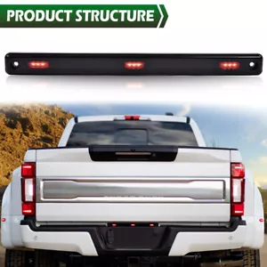 Fit For 2017-2022 Ford Super Duty Dually DRW Center Rear Red Marker Lamp Light - Picture 1 of 10