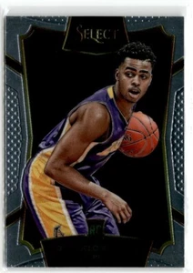 2015-16 Panini Select Basis Angelo Russell #62 RC Los Angeles Lakers - Bild 1 von 2