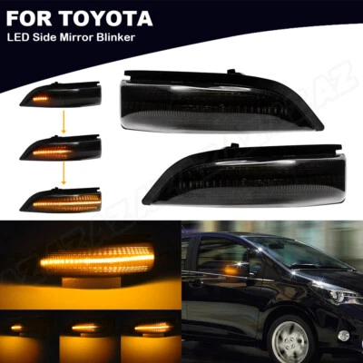 Fits Toyota Yaris Vitz 2011-2019 Dynamic LED Side BULB Indicator Lens 817300D080 - Image 1 of 4