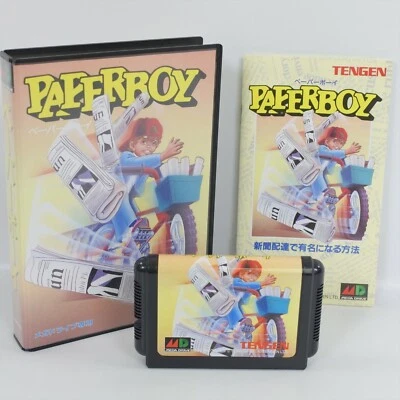 PAPER BOY Paperboy Mega Drive Sega 1046 md - Image 1 of 4