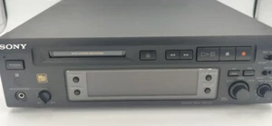 SONY MDS-S37 MD MiniDisc Recorder Deck Player Black 1996 wide bit stream Japan - Picture 1 of 18