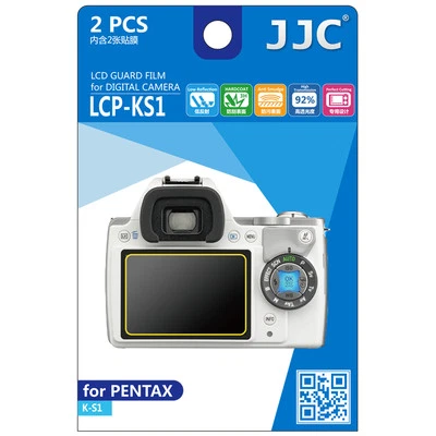 JJC LCP-KS1 LCD Film Camera Screen Display Protector for PENTAX K-S1 Guard Film - Image 1 of 3