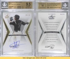 2012 Leaf Ultimate Draft Gold /10 Stryker Trahan #BA-ST1 BGS 9.5 GEM MINT Auto