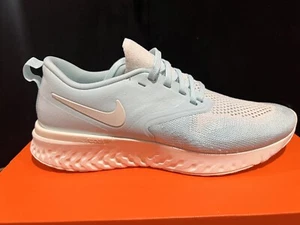 NIB Women's Size 8.5 Nike Odyssey React Flyknit 2 Teal Tint Sail - Picture 1 of 11