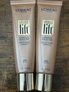 L'Oreal Paris Visible Lift Luminous Serum Tint - 803 Gold - 1 Fl oz - 2 Pack - Picture 1 of 3