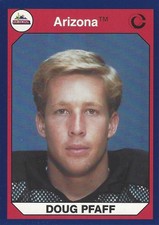 1990 Collegiate Collection Arizona Wildcats #49 Doug Pfaff