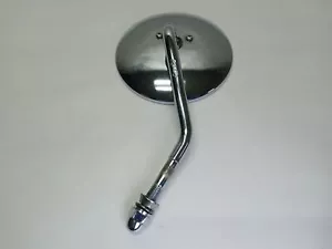 Harley-Davidson 1989 Softail Custom EVO Mirror Single 4" RoundChrome - Picture 1 of 6