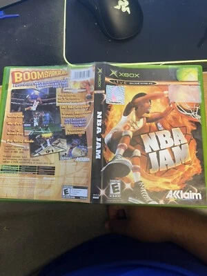 NBA JAM (Microsoft Original Xbox, 2003) Complete W/ Manual CIB - Image 1 of 2