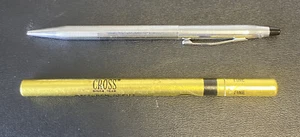 Cross Century Silver-tone Chrome Classic Ballpoint Pen Blue ink And Refill Bla - Picture 1 of 4