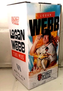 San Francisco SF Giants 2024 Logan Webb Tiki Mug SGA 7/14/24 New - Picture 1 of 1